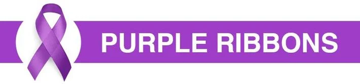 purple-ribbons