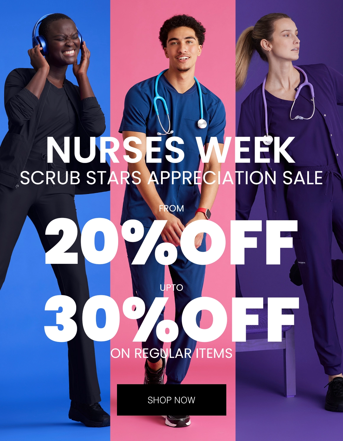 Scrubs Stars Appreciation Sale