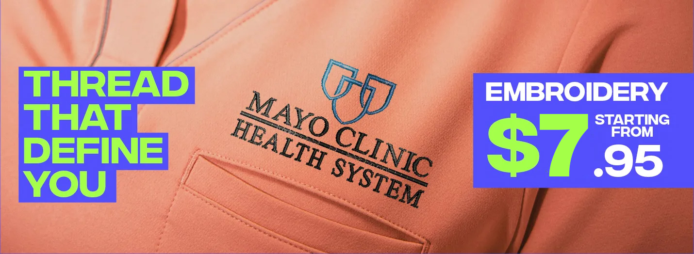 embroidered scrubs