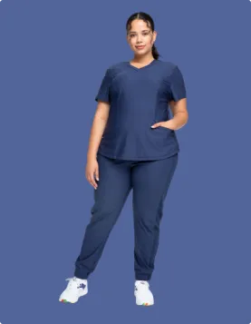 navy blue SCRUBS