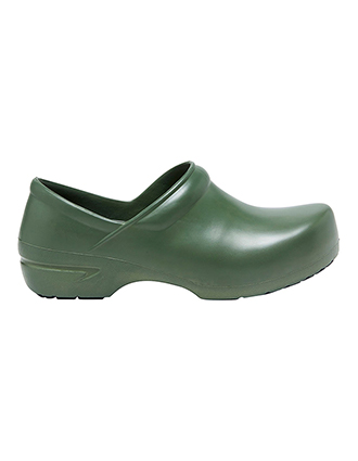 Anywear Unisex Black Footwear SR Antimicrobial Plastic Step in Shoes