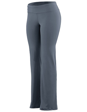 Augusta Sportswear Women's  Wide Waist Brushed Back Poly/Spandex Pant