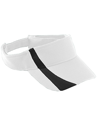 Augusta Sportswear Adjustable Wicking Mesh Two-Color Visor-Youth
