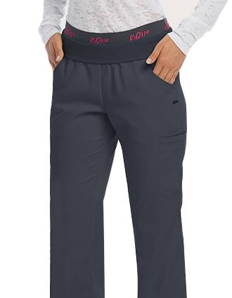 Barco KD110 Women's Four Pockets Logo Elastic Band Pant-BA-8202