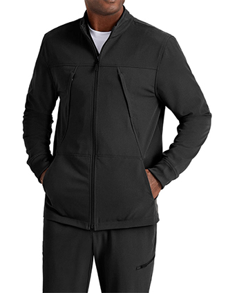Barco Unify Men's Warm Up Scrub Jacket