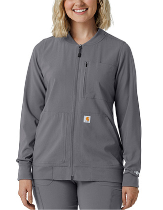 Wink Scrubs Carhartt Force Cross-Flex Women's Lightweight Scrub Jacket
