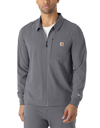 Wink Scrubs Carhartt Force Cross-Flex Men's Lightweight Scrub Jacket