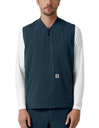 Wink Scrubs Carhartt Force Cross-Flex Men's Lightweight Scrub Vest