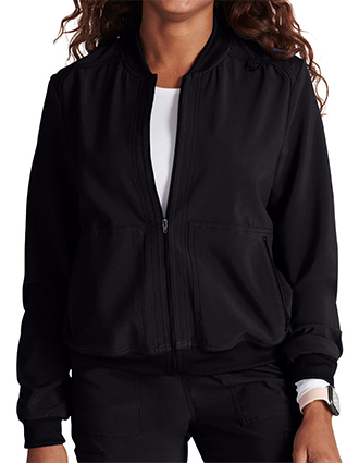 Cherokee - Women's Infinity Zip Front Jacket - Military & Gov't Discounts