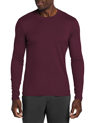 Cherokee Basics Men's Long Sleeve Underscrub Knit Tee