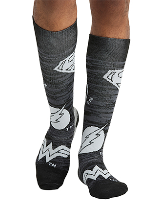 Cherokee Men's Justice League Support Socks