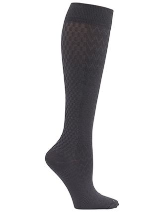 Cherokee Legwear Women's True Support Compression Socks in Onyx