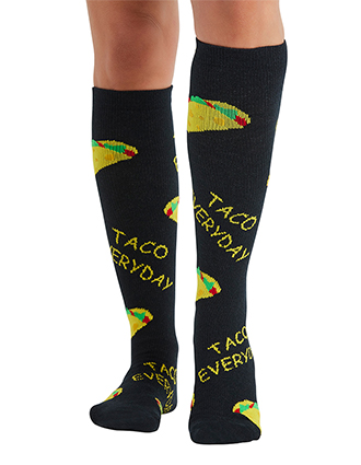 Cherokee Women's Taco Everyday 1 Pair Pack of Support Socks