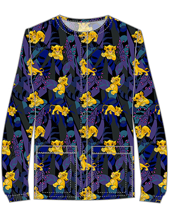 Cherokee Licensed Rint Button Up Unisex Jacket in Sensational Simba