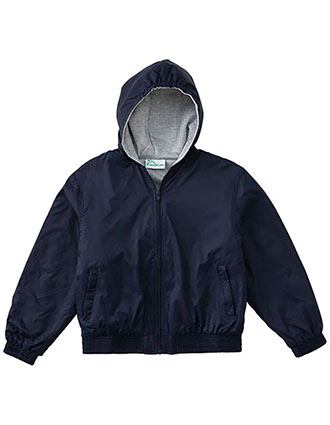 Classroom Uniforms Toddler Hooded Bomber Jacket