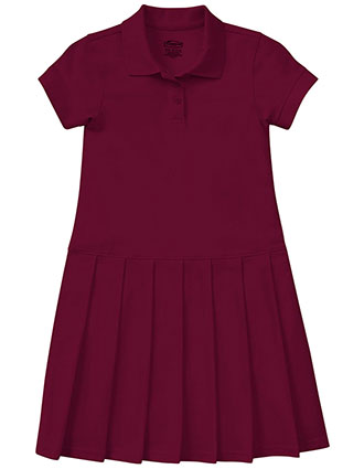 Classroom Pique Knit Polo Dress