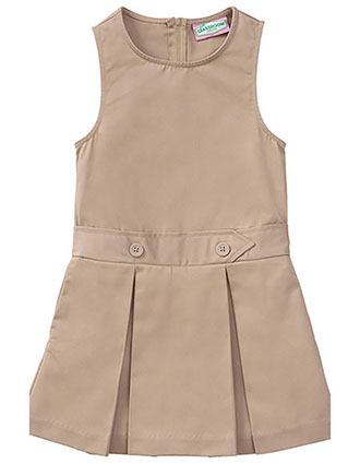 Classroom Uniforms Girls Plus Kick Pleat Jumper