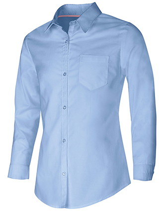 Classroom Uniforms Junior Long Sleeve Oxford Shirt
