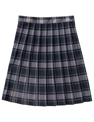 Classroom Uniforms Girls Plaid Knife Pleat Skirt