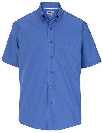 Edwards Men's Short Sleeve Soft Touch Poplin Shirt