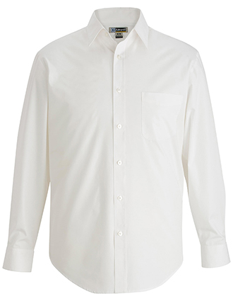 Edwards Men's Essential Broadcloth Shirt Long Sleeve