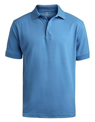 Edwards Men's Short Sleeve Soft Touch Blended Pique Polo