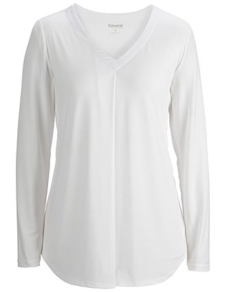 Edwards Women's Soft Pleated Blouse