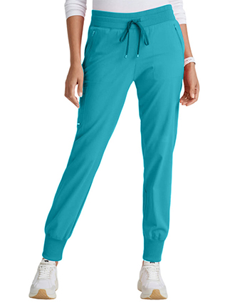 Easy STRETCH by Butter-Soft Halle Ruched PETITE Scrub Pants, Jogger