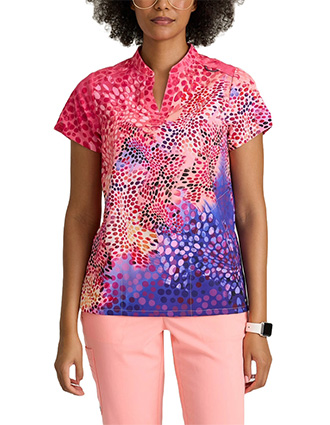 Grey's Anatomy Women's Avery Summer Whispers Print Top