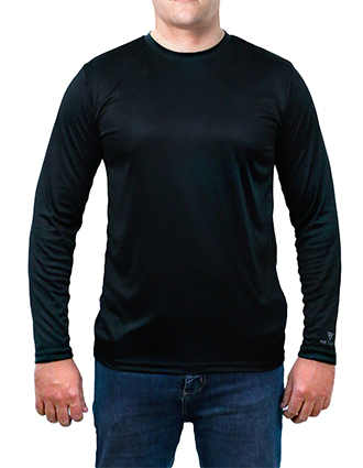 HeedFit Men Long Sleeve Moisture Wicking T-Shirt