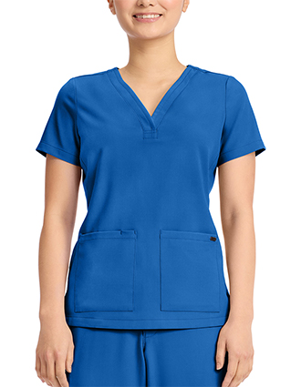 Healing Hands HH QUEST Women's Pocket Y-Neck Top