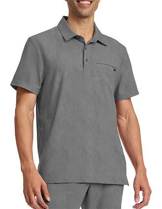 Healing Hands HH QUEST Men's Pocket Polo Collar Top