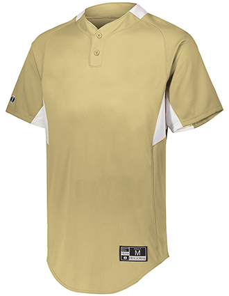 Holloway Two-Button Baseball Jersey