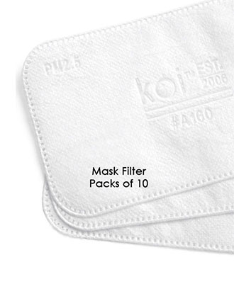 Koi A159 Face Mask Filters Set of 10