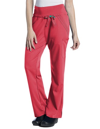 Landau Unisex REBECCA Contrast Waist Scrub Pant