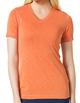 Maevn Knit Women's Short Sleeve Modal Tee-MA-6109