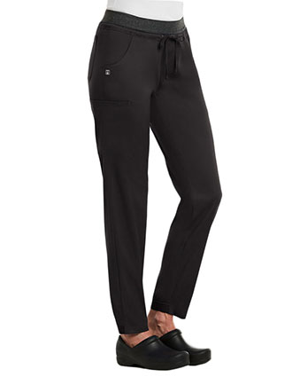 Maevn Matrix Women's Elastic Waistband Scrub Pant