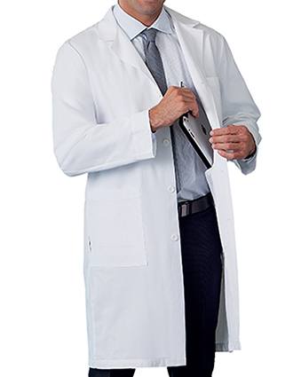 Meta Men's 38 inch Three Pocket Long Medical Lab Coat