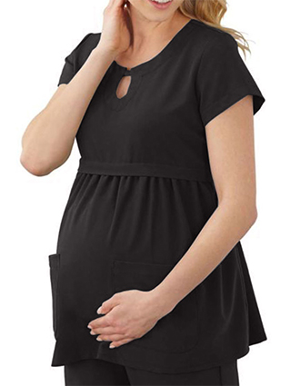 Meta Womens Jockey Empire Waist Maternity Top