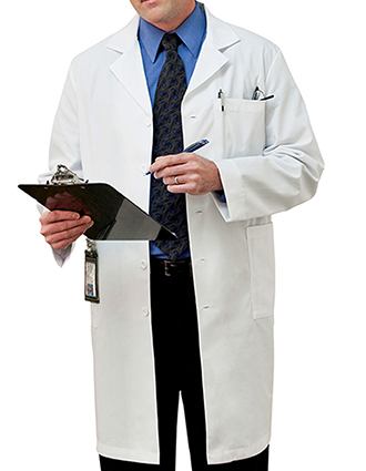 Meta Mens Five Pocket 40 inch Long Medical Lab Coat