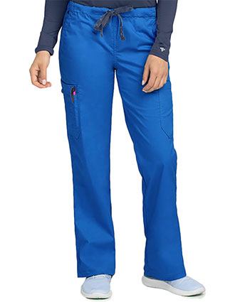 Med Couture Women's 2 Cargo Pocket Petite Pant