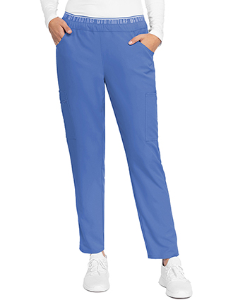 Med Couture MC Insight Women's Mid-rise Tapered Leg Pull-on Petite Pant