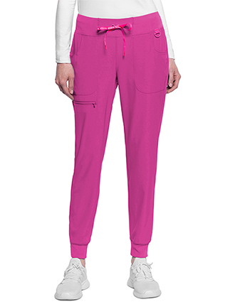 Med couture AMP Women's Mid Rise Jogger Petite Pants