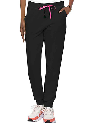 Med Couture Lifestyle Women's Fleece Natural Rise Jogger