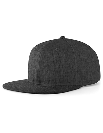 Pacific Headwear Wool Blend Heather Snapback Cap