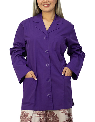 Panda Uniform Women's Snap Front Lab coat
