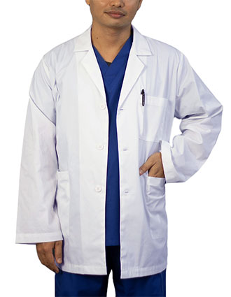 Panda Uniform Men's Colored Lab Coat