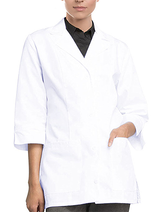 Panda Uniform Women's 30 Inch length Colored Imported Lab Coat
