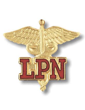 Prestige Gold Plated Licensed Practical Nurse Pin