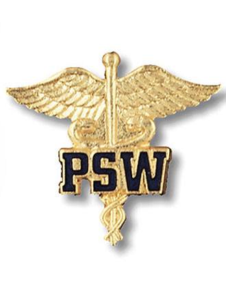Prestige Patient Service Worker Emblem Pin
